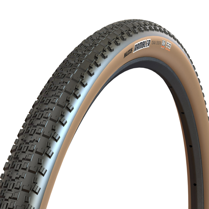 Pneu MAXXIS Rambler 700x45 - Hyper-X/Exo/Tr - Castanho