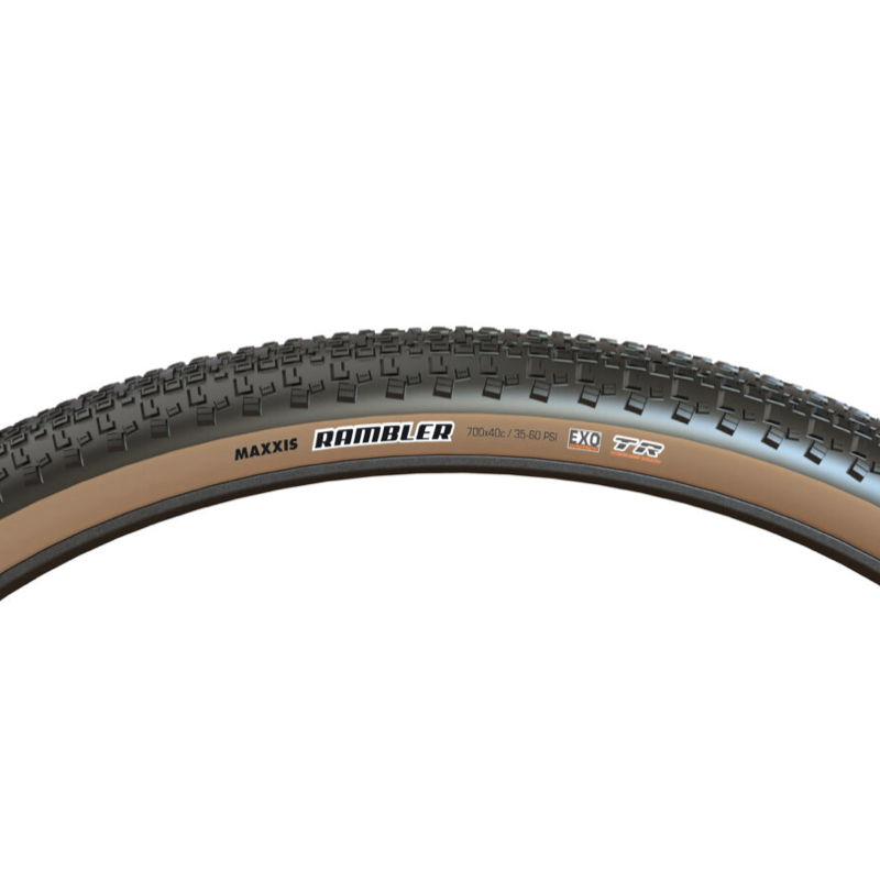 Pneu MAXXIS Rambler 700x45 - Hyper-X/Exo/Tr - Castanho